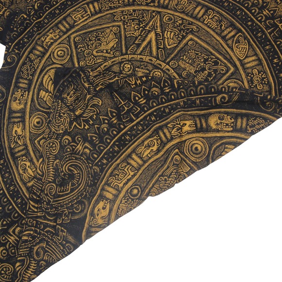 Vintage Mayan Calender Allover Graphic T Shirt - Picture 3 of 6